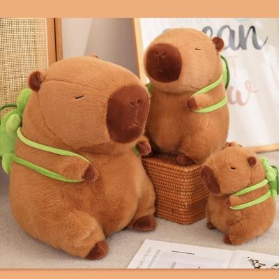Plush Toy Turtle Backpack Capybara Doll Ugly Cute Doll Holiday Birthday Gift Multiple Sizes Doll