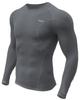 Briclo Long Sleeve Compression Shirt for Spring and Summer UV Power Stretch Compression Shirt for and Compression Sports Base Men's [Stretchable,