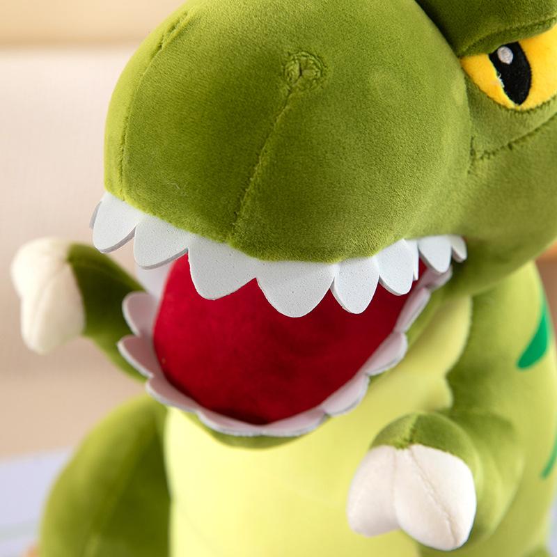 Søde 80/100cm Kæmpe Dinosaur Plyslegetøj Tegneserie Fyldte Tyrannosaurus Dukker til Piger Drenge Fødselsdagsgave
