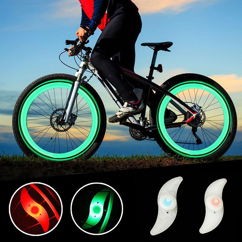 Bicycle Spoke Light, Colorful Wind And Fire Wheel, Silicone Light, Cycling Equipment Accessories
