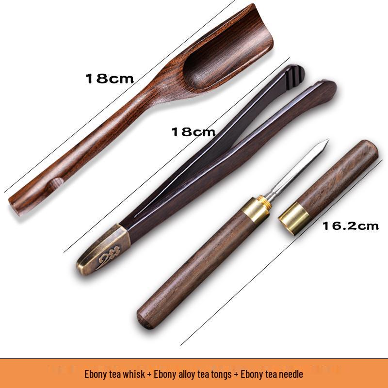 Solid Wood Tea Scoop for Gongfu Tea Ceremony - Small Tea Shovel Spoon for Serving and Dividing Tea.