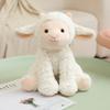 1Pc 25cm Fluffy Lions Fox Piggy Cattle Peluche Toy Cute Sitting Animal Elephant Koala Bear Monkey Cow Polar Bear Dolls for Kids