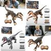 Children's Simulation Rechargeable Remote Control Spraying Dinosaur Toy Intelligent 2.4g Sound And Light Follows Light