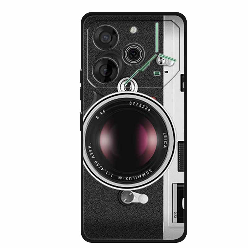 Für Tecno Pova 6 Neo Hülle Tiere TPU Weiches Silikon Rückabdeckung Handyhüllen für Tecno Pova 6Neo 6,78" Stoßfest Wolf Cool funda