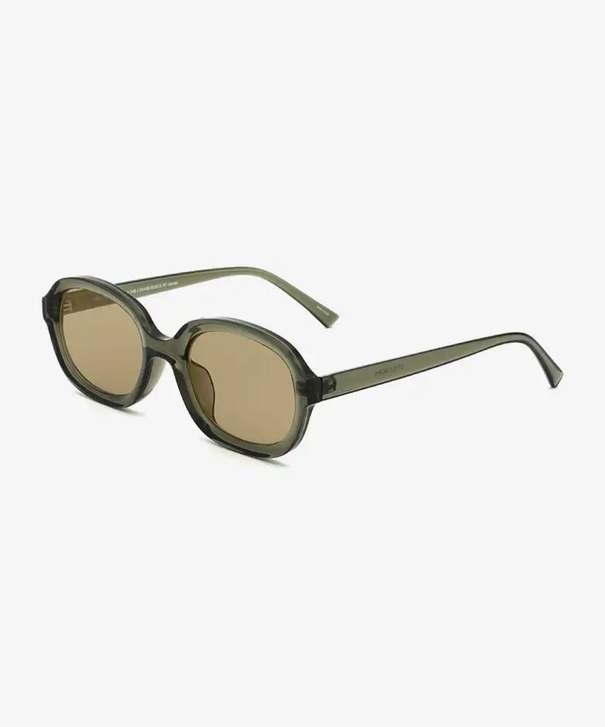 Seutailwokeu Brown Tinted Oval Style Work Tr90-16 C18_Br Style Work Sunglasses
