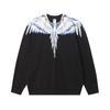 Sudadera MB Color Pluma Alas Fantasma Marcelo Marca de Moda Año de la Serpiente Relámpago Sudadera con Capucha para Pareja