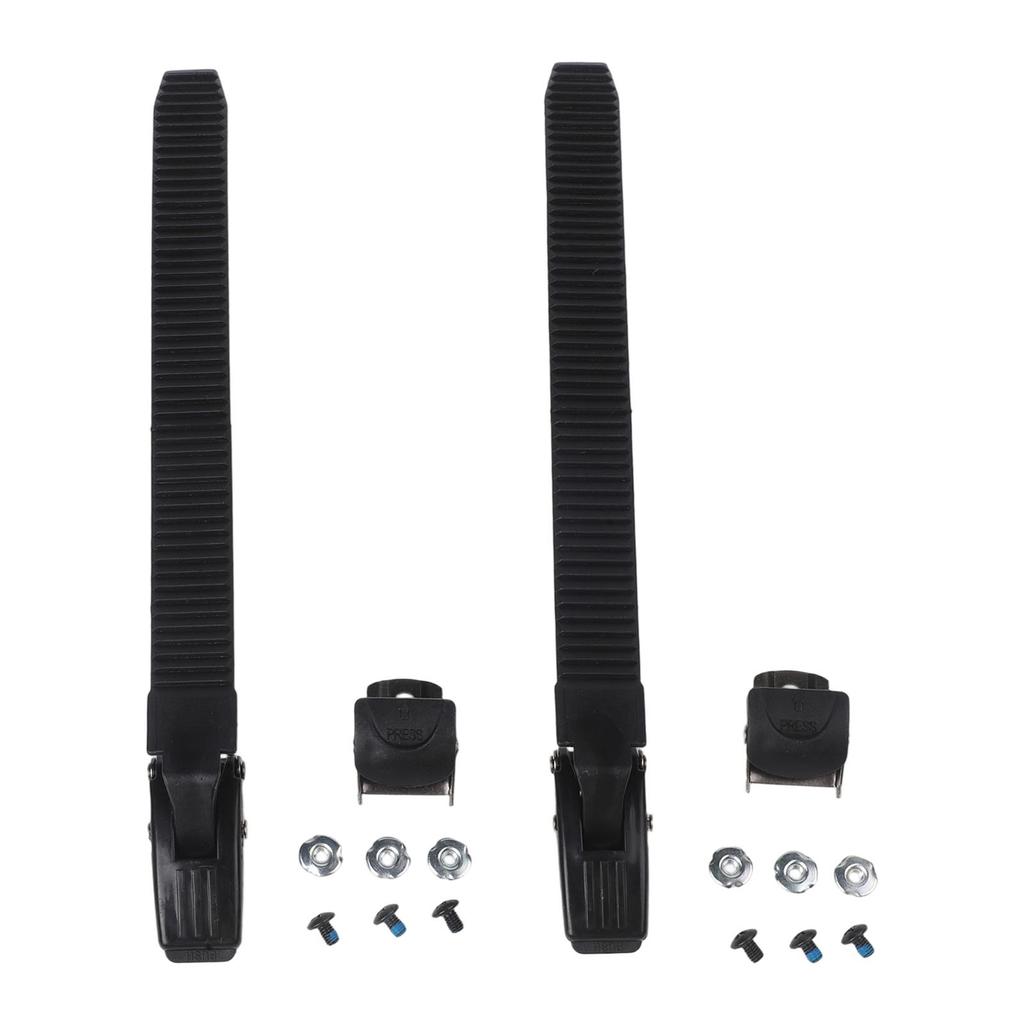 Adjustable Inline Skate Straps 2PCS Replacement with Clamp Buckle Screws Nuts