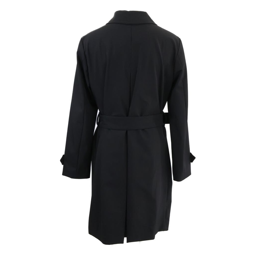 Prada 29Y850 R172 1AIT with Belt Coat 40 blackUsed