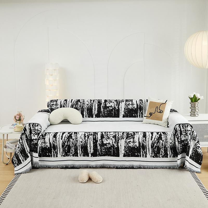 Thick Sofa Protector Soft Pet Friendly Multifunction Sofa Towel Easy-care Cover for Living Room Sofa