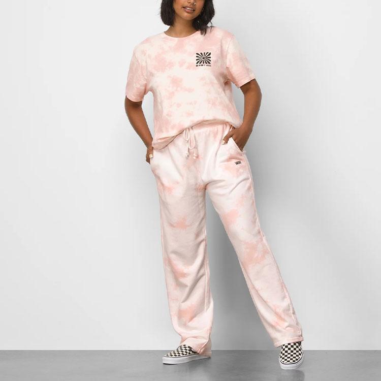 Vans Divine Energy Series Drawstring Elastic Waist Straight Leg Pants Women pants Candy-Color VN0A7RLZFS8