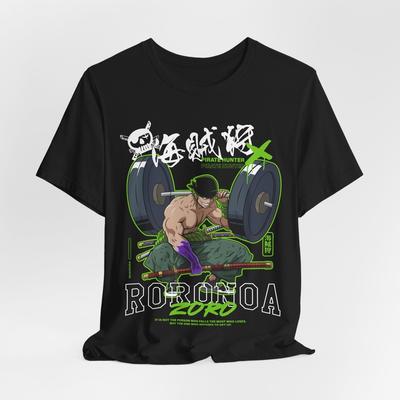 Maglietta Motivazionale Palestra Zoro, Maglietta Allenamento, Regalo Fitness, Abbigliamento Sportivo Unisex