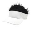 Men's Street Style Wig Baseball Cap - European & American Trendy Flat Cap with Sun Protection