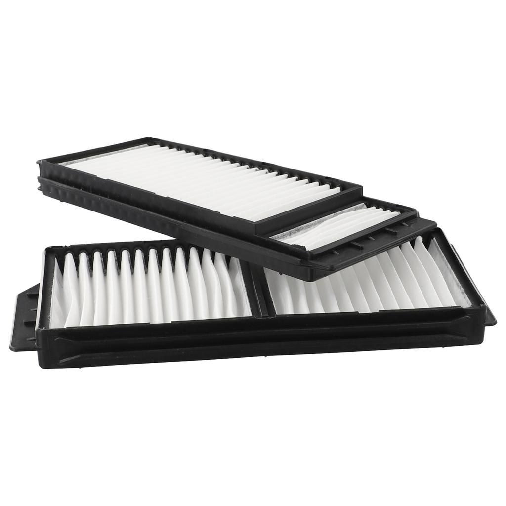 Kit Cabin Air Filters Replacement Spare Accessories Front Parts White 236x96x22mm 2Pcs BP4K6-1J-6X9A BP8P-61-J6X BP8P-61-J6X-9A