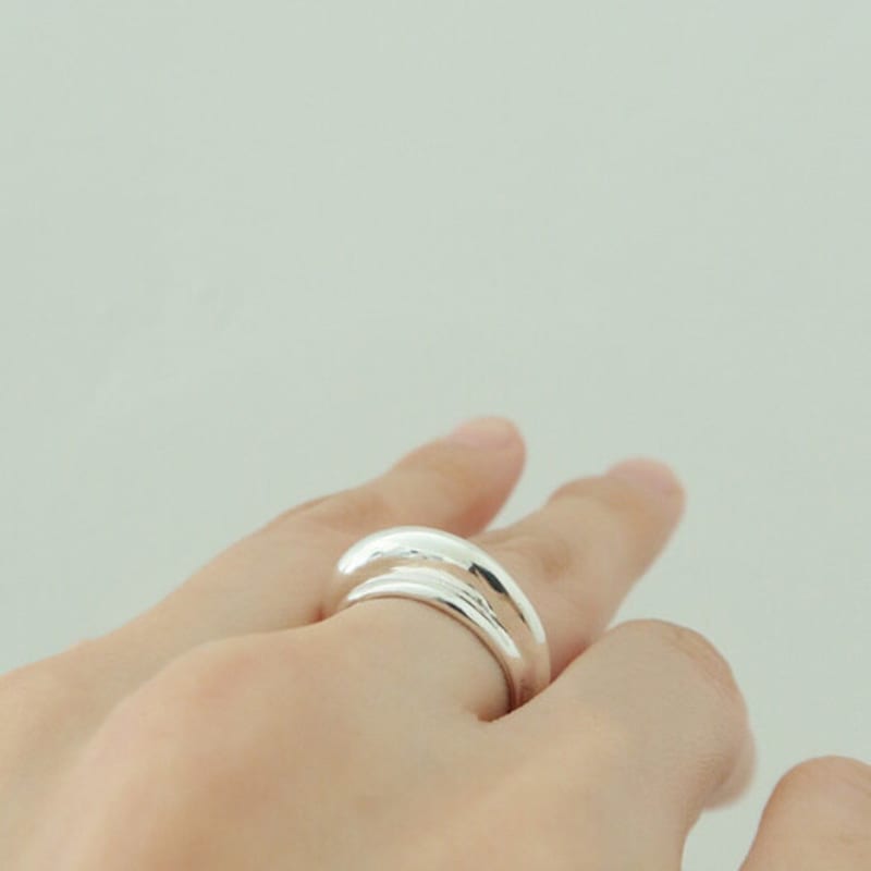 Oepe THREE LAYER RING (Silver)