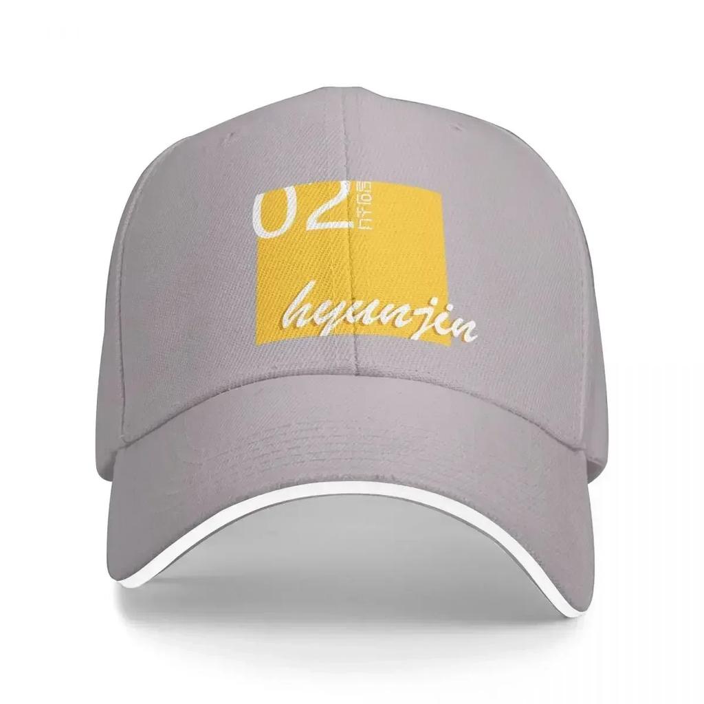 Loona Hyunjin 02 Logo Baseball Cap Sunhat Uv Protection Solar Hat Unique Hats Designer Unisex Womens