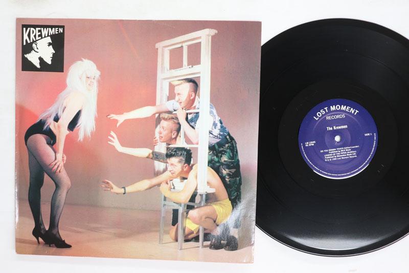 

12-дюймовая пластинка KREWMEN Do You Wanna Touch Legend Of The LM12045 LOST MOMENT 1988 UK Rock Б/у
