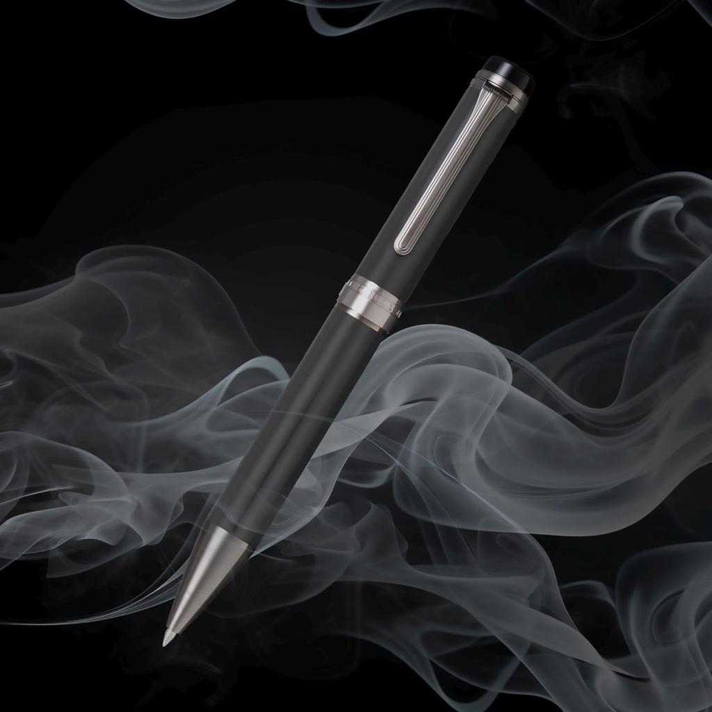 Sailor CYLINT Ballpoint Pen, Matte Black Stainless Steel, 0.7mm, 15-3507-220