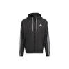 3 Stripes Jackets Men's Black Hooded Moderate Other H65776