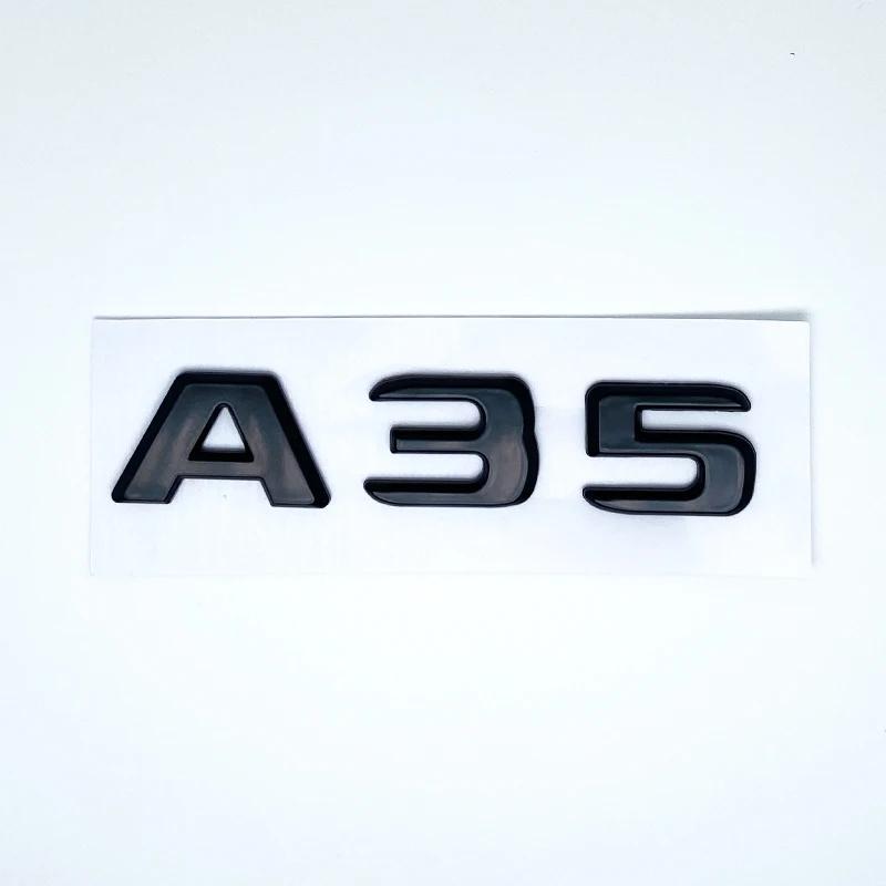 

3D ABS Suitable for Benz A35 logo A45 modified AMG tail badge TURBO4MATIC leaf side badge car sticker