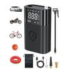 Tyre Inflator Portable Air Compressor 2600mAh×2 Battery Powerful Cordless Air Pump With 5V/2A USB Output Digital Display/LED Light 150PSI Compact Tir
