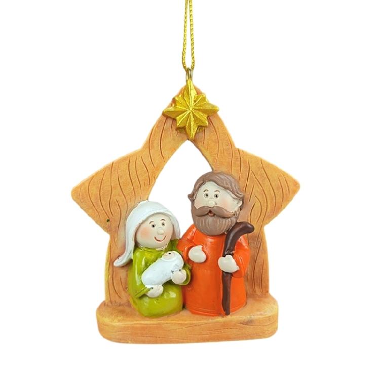 

Christmas Storytelling Figurines Set Durable Resin Perfect For Parent Child Interaction