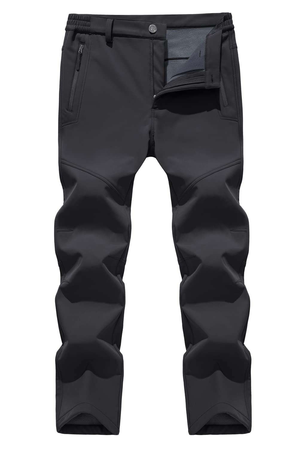 

MAGCOMSEN Толстые зимние уличные брюки для и Доступные по размеру Особенности включают воду и водонепроницаемость Мужские Альпинизм, Велоспорт, Гольф, Работа, Черный,