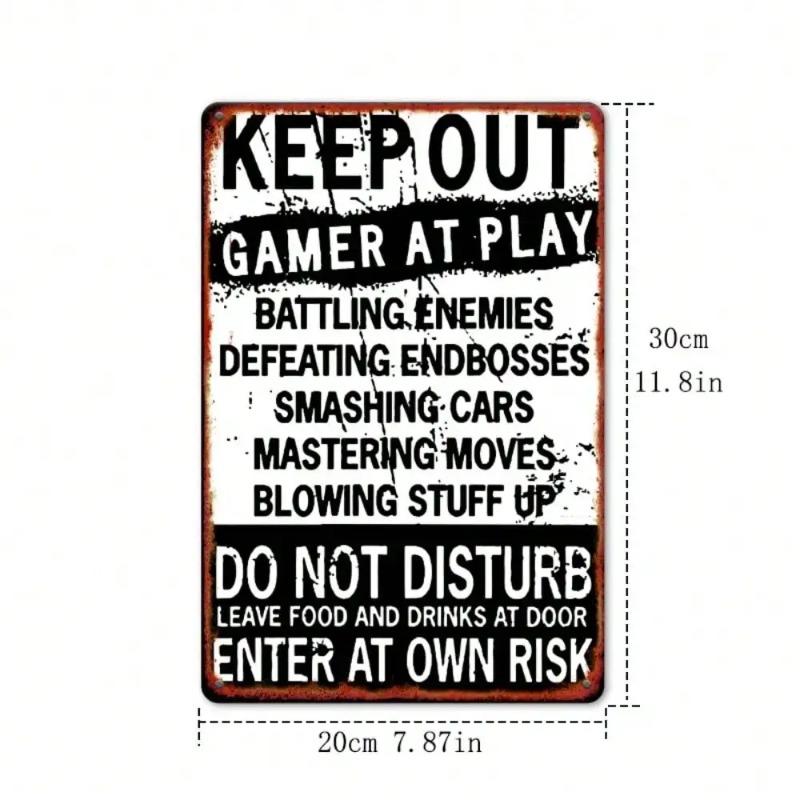 Vintage Metal Wall Art Tin Sign for Kitchen Decor Home Bar Cafe