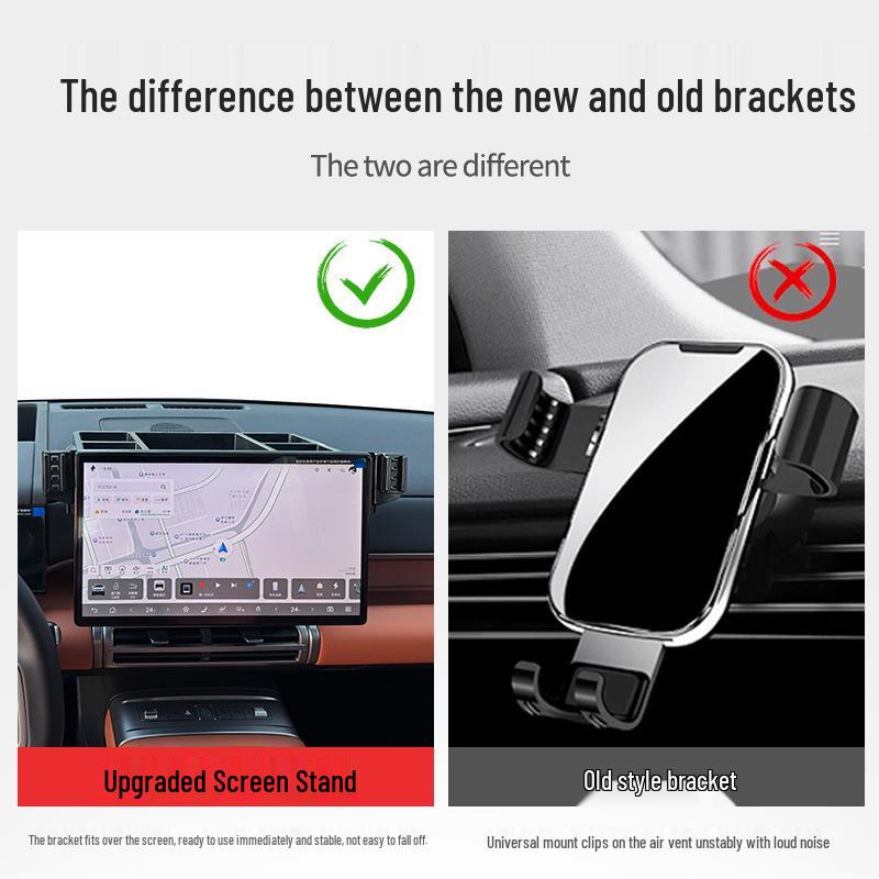 2025 Fangbao Titanium 7 Car Screen Phone Holder & Navigation Bracket Upgrade