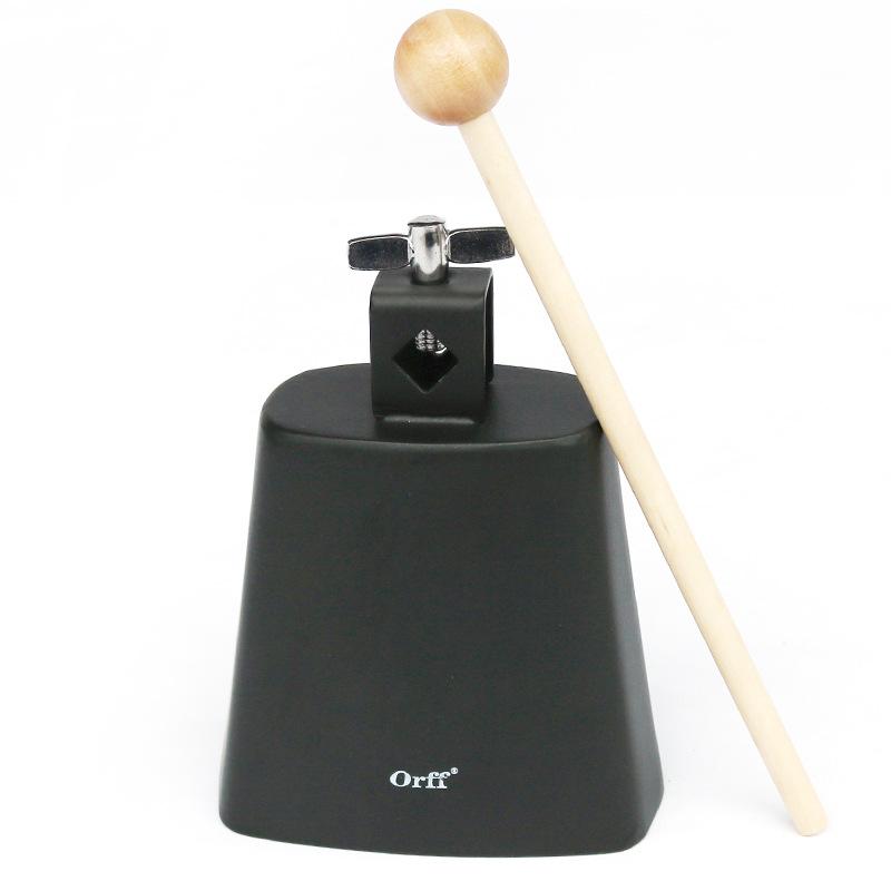 

Adjustable Orff Tambourine & GOGO Rock Latin Cowbell with Stand