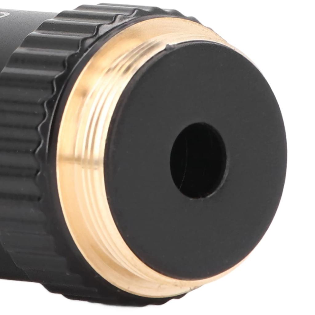 High-Power 20.2mm 100x High-Transmittance Microscope Objective Lens for Industrial, Research, and Education