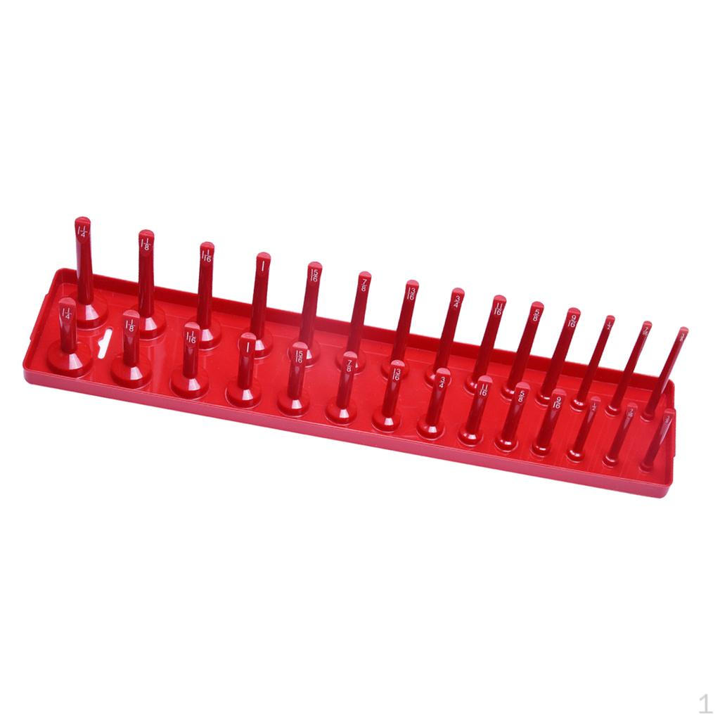 1PC Metric Socket Tray Holder, Perfect for storing loose sockets, keeps sockets organized