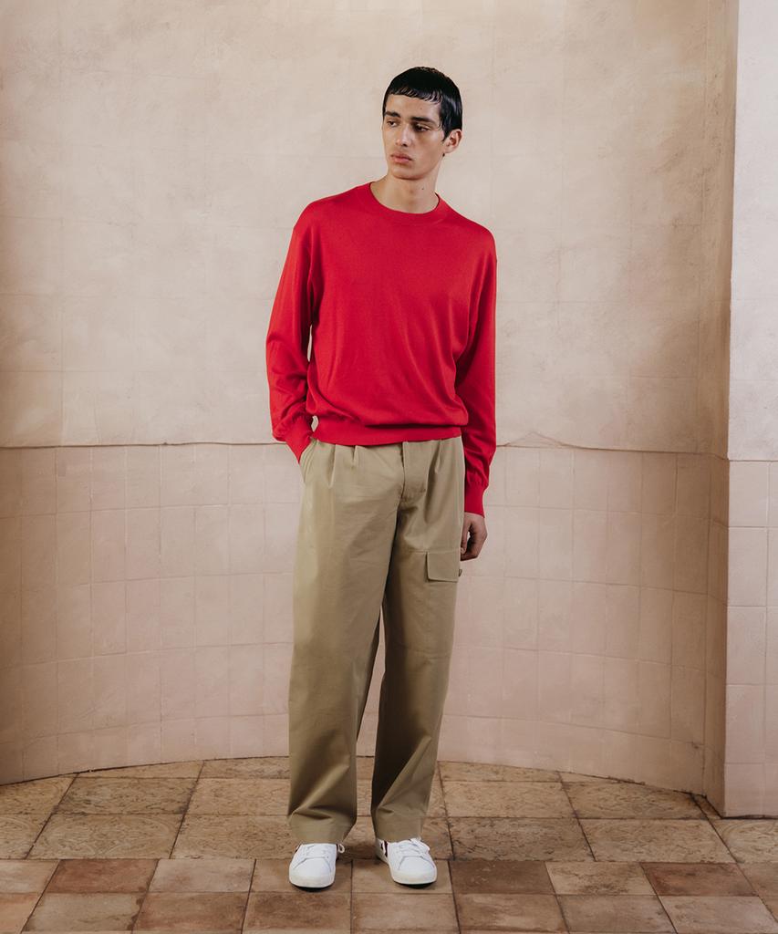 SHIRTER Modal Cotton Knit (Red)