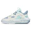 Bastard 3.0 Slip Resistant Cushioning Abrasion Resistant Low Top Skateboard Shoes Women's White Blue Green 122218084-8