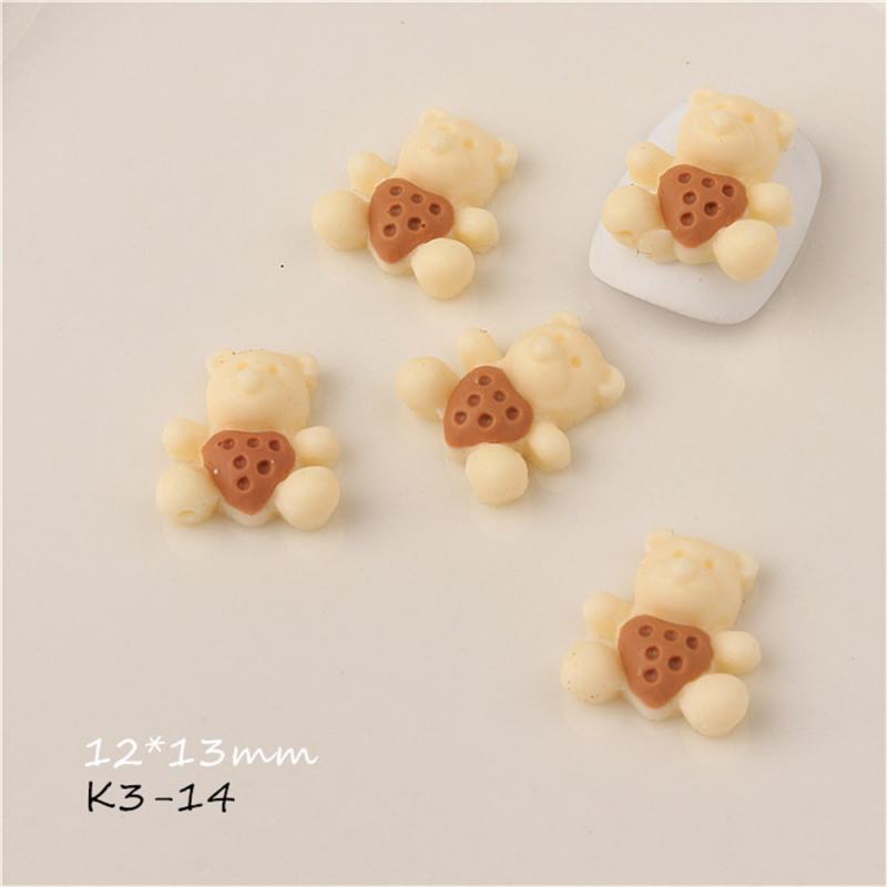 

3D наклейки для дизайна ногтей, мультяшная форма, красивые изделия ручной работы, кремовый клей, маникюрные наклейки, простые в использовании, многофункциональные, очаровательные