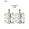 Titanium Alloy Bicycle Pedals Mountain Road Folding Touring Bikes PD-M408TI Lightweight Durable