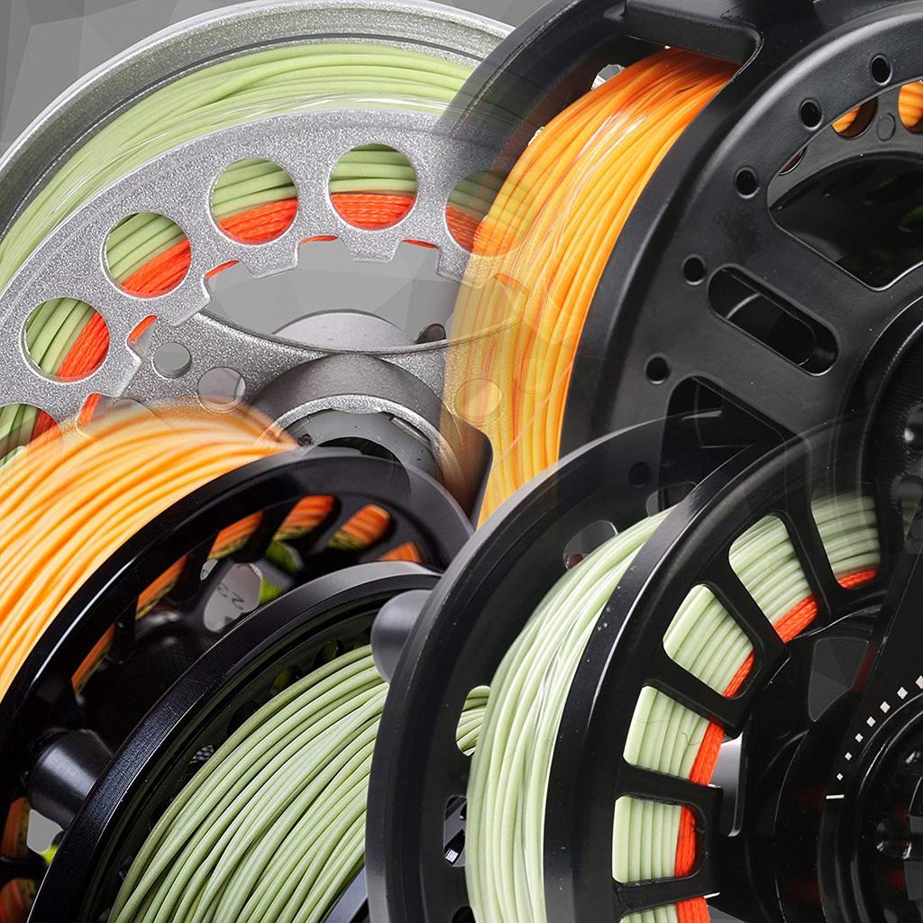 Maxcatch DT Fly Line Double Taper Floating: 1-8F, 100ft DT Fly Fishing Line (Moss Green with Loop, DT-2F)