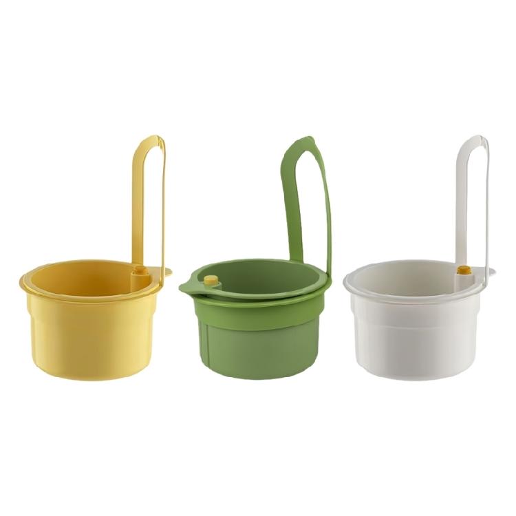 Hygienic Sink Storage Basket With Quick Drains Function Mounting Systems and Tool Organization Compartments