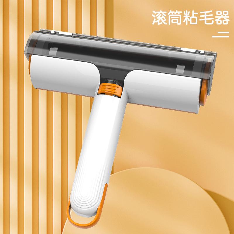 New Pet Roller Hair Removal Brush with Electrostatic Double-Sided Suction and Sticky Artifact