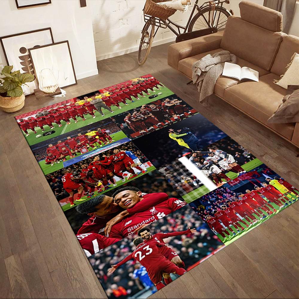 Liverpool Football Club Carpet Design For Balcony Entryway Dining Room Living Rooms Antislip Rug Decorate Offices