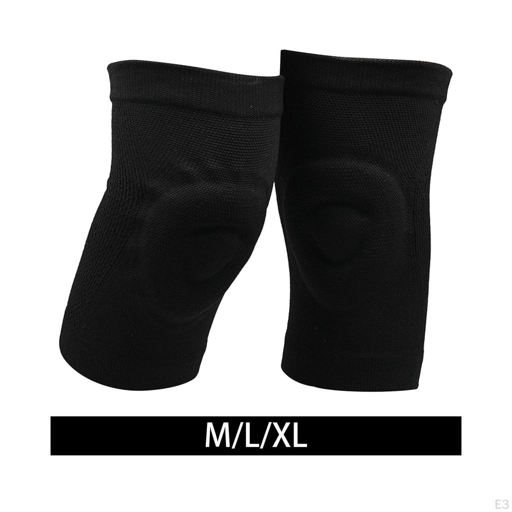 1 Pair Knee Brace Joint Pad Portable Patella Support Protector Sleeve for Running