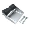 Rustproof Marine Grade Roller Brackets Mount Rubber Wheel Assembly For Improved Kayaks Trailer Maneuverability