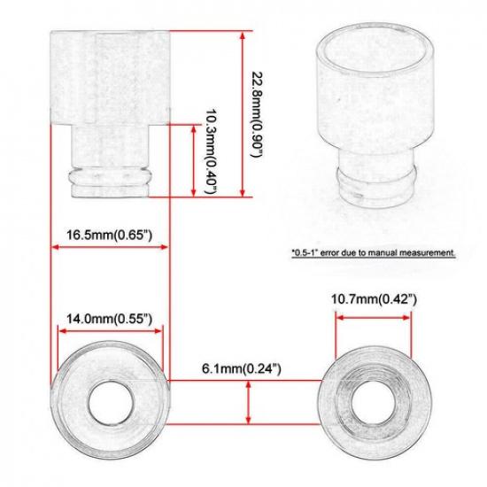 For Honda Civic Acura RDX B16 B18 D16 Engines Fuel Injector Top Hat Adapters