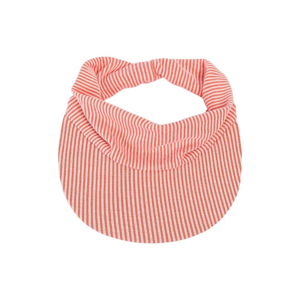 Foldable Open-Top Cap Large Brim Seamless Visor Cap Lightweight Women Sun Hat Travel оранжевый