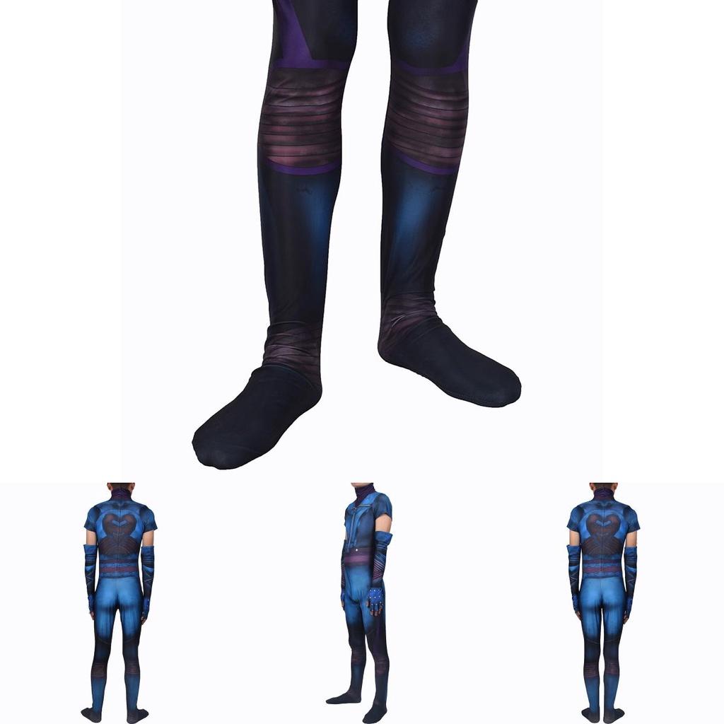 Breathable Lycra Spandex Descendants 3 Evie Costume Comfortable For Parties And Carnivals