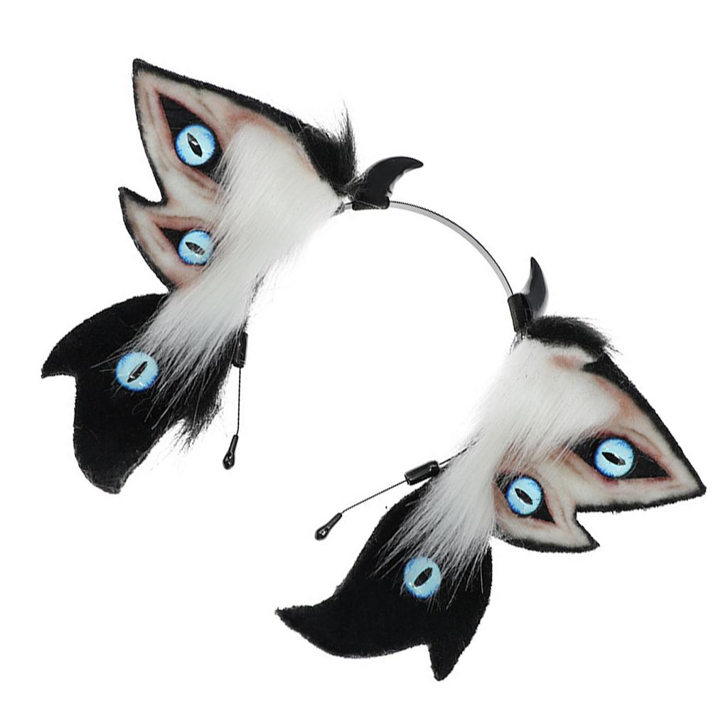 Comfortable Animal Ear Headband Hair Decors for Parties Halloween Role Playing Cute Headpieces Accesories for Girls