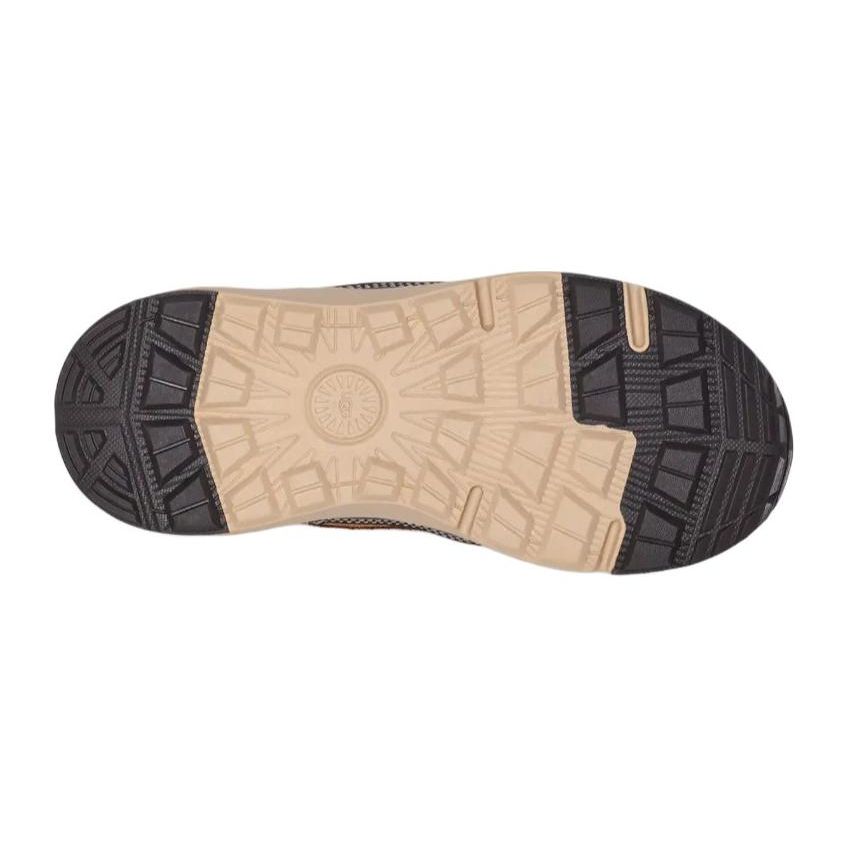 UGG Arren Suede Round Toe Zipper Low Top Boots Kids Boots Brown 1132270K-CTST