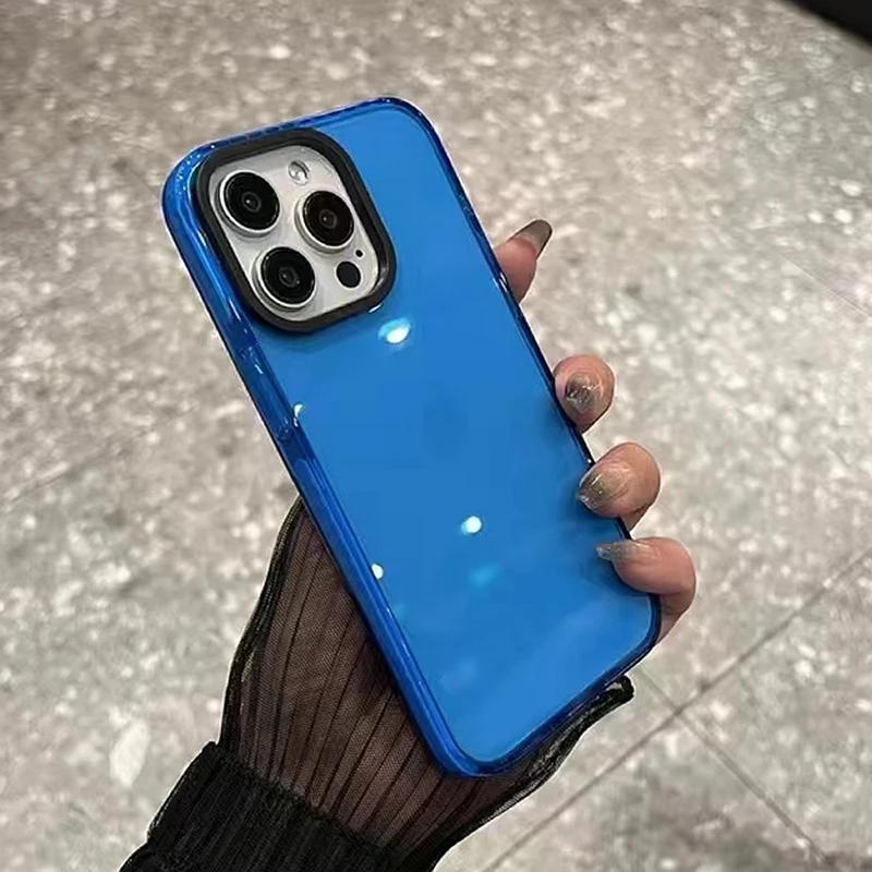 Transparent Phone Case For For Iphone 17 Air 11 12 13 14 15 16 Pro Max 7 8 Plus X Xs Max XR Clear Bumper Back Cover
