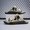 Fashion Sandals Men's 2025 Summer New Sports Slippers Outdoor Anti Slip Thick Soled Breathable Sandals Large Casual Beach Shoes