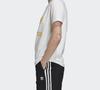 Adidas Originals Set in Sleeve T Shirt Women's White FM3292