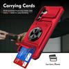 Samsung S25Edge Fusion Armor Phone Case with Card Slot & Magnetic Car Mount